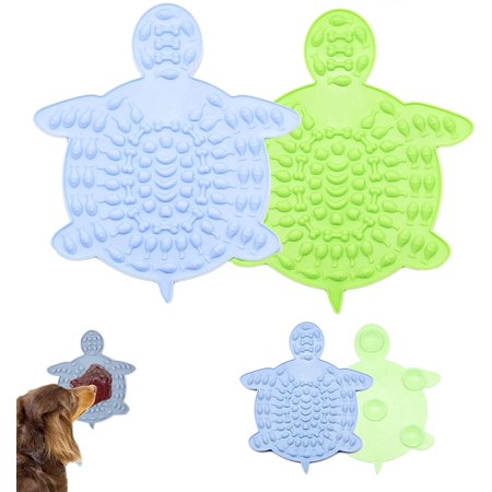 Mycicy Dog Lick Pad - Super Suction Slow Feeder Mat For Bathing & Grooming - Peanut Butter, Yogurt