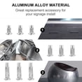thumbnail image 2 of MasteelfCA 1500pcs Knurled Solid Fixed Rivets Semicircular Signage Rivets (Silver), 2 of 7