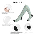 thumbnail image 5 of Lsque Cute Honeybees Pattern Sport Compression Socks for Men & Women 15-20 mmHg Knee High Nurse Pregnant Running Medical and Travel Athletic, 5 of 6