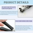 thumbnail image 3 of Large Nail Clippers Toe Nail Clippers for Thick Nails Heavy Duty Toe Nail Clippers Professional Nail Clippers Toenail Clippers for Thick Nails Long Handled Toenail Clippers, 3 of 7