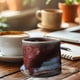 thumbnail image 4 of Taza de café de cerámica, taza de té, 200 ml, estilo japonés, hecha a mano, taza de café expreso, taza de té para café expreso, jugo, café , Rojo, 4 of 6