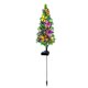 thumbnail image 2 of Luces de árbol de Navidad alimentadas por energía solar con mariposas y flores para decoración navideña exterior, 2 of 9