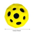thumbnail image 2 of Bounce Hole Ball High Soft Bam Toy Flash Regalos de cumpleaños Amarillo, 2 of 3