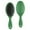 Green Christmas Snowflake, variant on Multicolor Christmas Gnome Pattern Hair Brush,Girls Detangling Hair Brush,Glide Through Tangles with Ease for Wet & Dry Hair,8.8"X2.8"