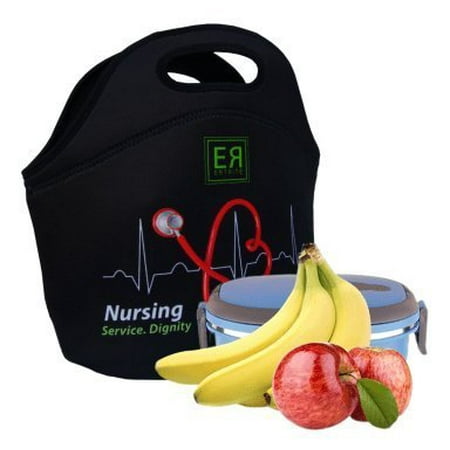 Nurses Insulated Neoprene Lunch Tote Bag Nurse Gift X Large Nurses Insulated Neoprene Lunch Tote Bag Nurse Gift X Large Thicker Insulation