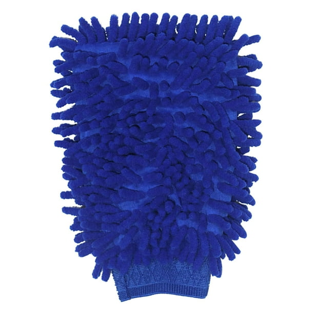 Guantes de microfibra para limpieza del hogar y lavado de autos, lavado rápido, pulido y acabados impecables, limpieza total del auto, sin rayones, uso húmedo o seco - Guantes de microfibra para quita