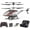 Red, variant on DEERC Remote Control Helicopter, 3.5 CH Altitude Hold RC Helicopters w/Gyro for Beginner, 2 Shells LED Light One Key Take Off/Landing, 2.4GHz Aircraft Indoor Flying Toy for Kids Boys Girls