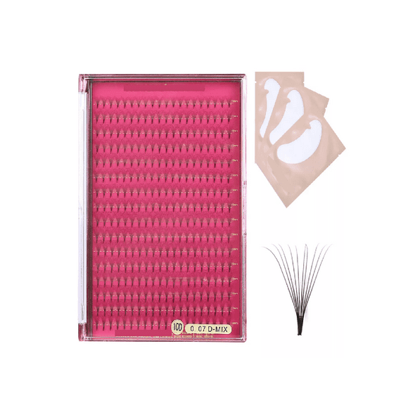 Extensión De Pestañas 10d 10-18 Mm Mix 0.07d