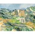 thumbnail image 2 of Cezanne, Paul 18x15 White Modern Wood Framed Museum Art Print Titled - Houses in Provence: The Riaux Valley near LEstaque, 2 of 4