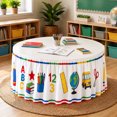 thumbnail image 4 of All Season Decorative Polyester Table Skirt 180x75cm, Elegant Round Rectangle Cover For Home Holiday Entertaining, 4 of 4