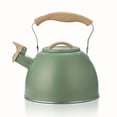 thumbnail image 6 of 1pc Stainless Steel Whistling Teapot & Coffee Pot, No Electricity Needed, 220W, Ideal for Kitchen, Office, Living Room, Afternoon Tea, and Coffee Brewing, 6 of 7