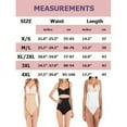 thumbnail image 6 of DODOING Women's Butt Lifting Panties Shapewear Thong High Waist Corset Shapewear Tummy Control Underwear Corset Bodysuit, 6 of 8