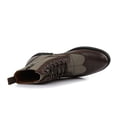thumbnail image 6 of Polar Fox Manchester MPX806076 Classic Wing-Tip Plaid Dress Boots, in Irish Coffee, Men's Size 10.5, 6 of 8