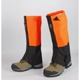 thumbnail image 1 of Polainas impermeables para piernas a prueba de nieve, funda protectora para piernas antimordeduras, para exteriores, senderismo, montaña, escalada (color: naranja), 1 of 5