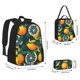 thumbnail image 2 of Fotbe Fresh Orange Set Escolar 3 en 1 para Niños - Mochila Duradera con Lonchera Aislante y Estuche para Lápices - Mochila Escolar para Niños y Niñas, 2 of 7