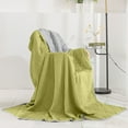 thumbnail image 6 of Cooling Comforter King Size, Summer Comforter for All Season Lightweight Comforter for Hot Sleepers and Night Sweats, Thin Machine Washable Comforter (43.3"x59", Yellow), 6 of 6