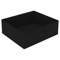 thumbnail image 5 of vidaXL Storage Rack with 4 Fabric Baskets Steel Black, 5 of 5