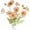 Coral Pink, variant on Zukuco 6 Bundles Artificial Flowers 6 Stems Poppy Silk Bouquet for Wedding, Home, Party Decoration,Table Centerpiece Arrangement (White)