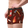 thumbnail image 4 of Disketp Fire Extinguisher Men'S Boxer Briefs,Soft And Breathable Cotton Underwear With Comfortflex Waistband, 4 of 8