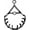 Blcak, variant on Prong Training Collar for Dogs, Adjustable Dog Pinch Collar with Quick Release Buckle, No Pull Collar for Small Medium Large Dogs, Extra Link and Caps Blcak,S(14-17" Neck, 2.25mm)
