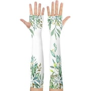 Gardening Sleeves for Women Farm UV Sun Protection Anti-Scratch Cooling Sleeves with Thumb Hole Arms Cover Outdoors