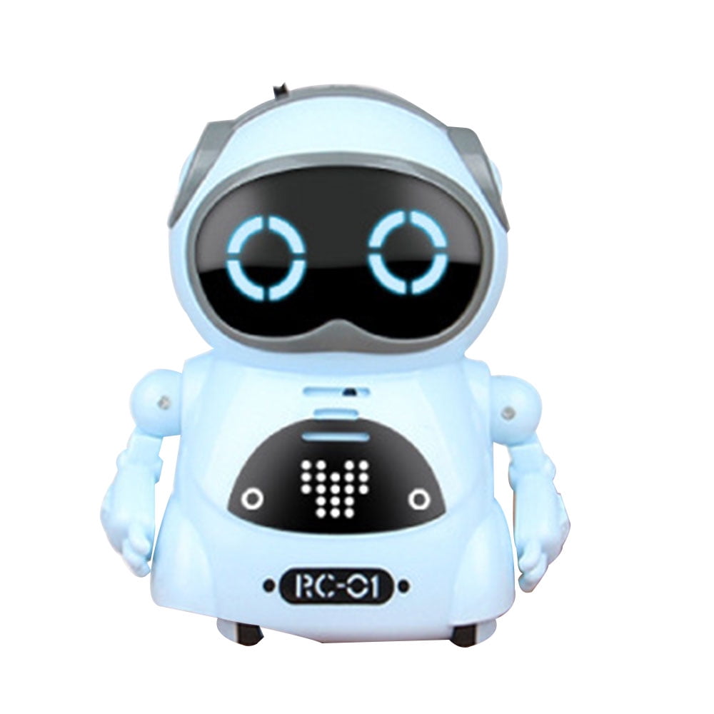 Pocket Robot Mini Pocket Robot Novelty Multicolor Entertainment Decor