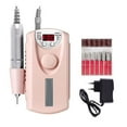 thumbnail image 1 of Portable Nail Drill Professional 30000 RPM, Rechargeable Electric Nail File Machine E File For Acrylic Nails Gel Polishing Removing, Cordless Efile With Bits Kit For Manicure Salon Home ,Easy to Use, 1 of 7