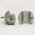 thumbnail image 3 of Martyr CMX09M Streamlined Shaft Sacrificial Anode (2") - Silver, 3 of 3