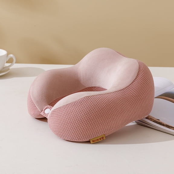 Travel pillow, memory foam u-shaped pillow, slow rebound neck pillow, comfortable and soft, no pressure,30*25*13 cm