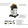 thumbnail image 3 of Stanley SL18117 Portable Stainless Steel 8 Gallon Wet Dry Floor Vacuum & Blower, 3 of 5