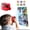 Red 6 cards, variant on Viewfinder for Kids with 6Pieces Custom 3D Viewfinder Reel for Toddlers Ages 3+ Visual Education Viewer Toy Indoor Play Gifts-Red