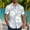 02 Blue, variant on Weiqiqre Men Shirts Short Sleeve Button Down Bowling Shirts Retro Summer Tropical Beach Casual Dress Shirt for Men