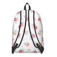 thumbnail image 3 of Pioneer Flower Floral Print Pattern Backpack for School, Cute School Bag with Adjustable Shoulder Straps and Padded Back, 15.7"x11.8"x5.5", 3 of 5