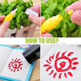 thumbnail image 5 of 12PCS Magic Puffy Pens for Kids, Magic Popcorn Pens, DIY Bubble Popcorn Drawing Pens, Popcorn Colors, 5 of 5