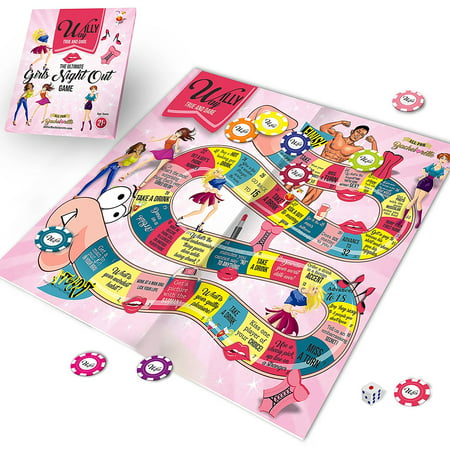 Bachelorette Party Game | Girls Night Out - Fun True and Dare Adult Board Game - by AllForBachelorette - Party Games, Supplies, Accessories & Favors