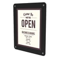 thumbnail image 3 of Deflecto Superior Image Window Display, 8 1/2 X 11 Insert, Clear/black, 3 of 3