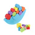 thumbnail image 1 of Children Wooden Wooden Building Blocks Stack Toy Stacking Game Balance Game, 1 of 5