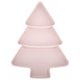 thumbnail image 3 of Plato de fruta con forma de árbol de Navidad creativo Plato de bocadillos de frutos secos de plástico para el hogar Platos portátiles Bandeja para servir (rosa claro), 3 of 8