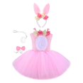 thumbnail image 4 of BELOVING Easter Rabbit Costume Tutu Set Animal Outfit for Stage Show Masquerade Party M, 4 of 10