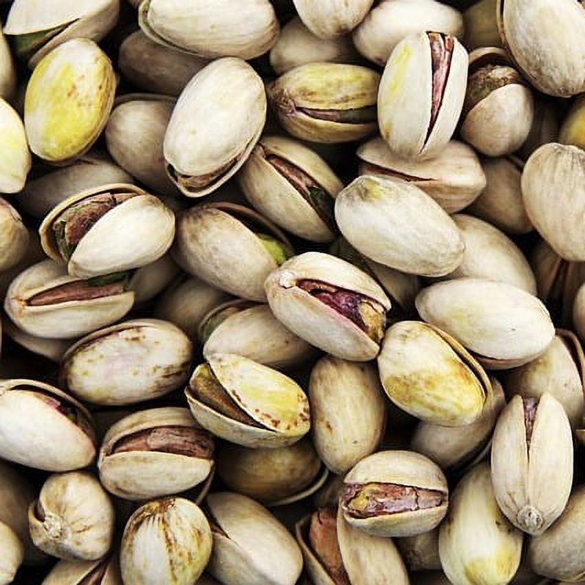 Bulk Roasted And Salted Pistachios 25 Pound Wholesale Box - New Fresh Nuts In Shell