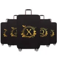 thumbnail image 2 of luggage cover Suitcase Dust Luggage Protective Cover for 18-32 Inch Wreath Letter Pattern series Trolley Case Elastic Dust Cover 8wreath R L, 2 of 6