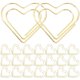 thumbnail image 1 of 100pcs Small Paper Clips Heart Paperclips Shaped Bookmark Clips Cute Paper Clips Office Favors, 1 of 3