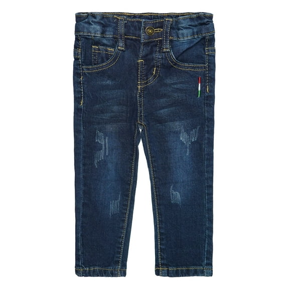 KIDSCOOL SPACE Baby Little Boys Girls Jeans,Ripped Denim Soft Slim Pants,2-3 Years