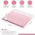 Foot Warmer Electric, Heating Pad King Size Ultra Soft Flannel, Extra