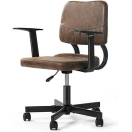 Homy Casa Adjustable Office Desk Chair Upholstered Swivel Task Chair for Kids and Teens Yellow Walmart