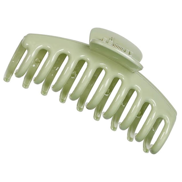 Pinza grande de agarre para el cabello, pinza de plástico antideslizante para mujer, horquilla para el cabello
