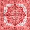 thumbnail image 1 of Ahgly Company Machine Washable Indoor Square Persian Red Traditional Area Rugs, 3' Square, 1 of 4