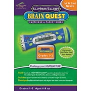 LeapFrog: Turbo Twist Brain Quest Cartridge and Parent Guide - 1st and 2nd Grade