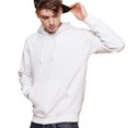 thumbnail image 5 of Brushed Adult Hooded Pullover Sweater Men's Fleece-Lined Men's Hoodie Embroidered Printed Logo, 5 of 5