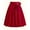 Red, variant on Midi Skirts for Women Summer Casual Tie Front Skirts Trendy A-Line Skirt